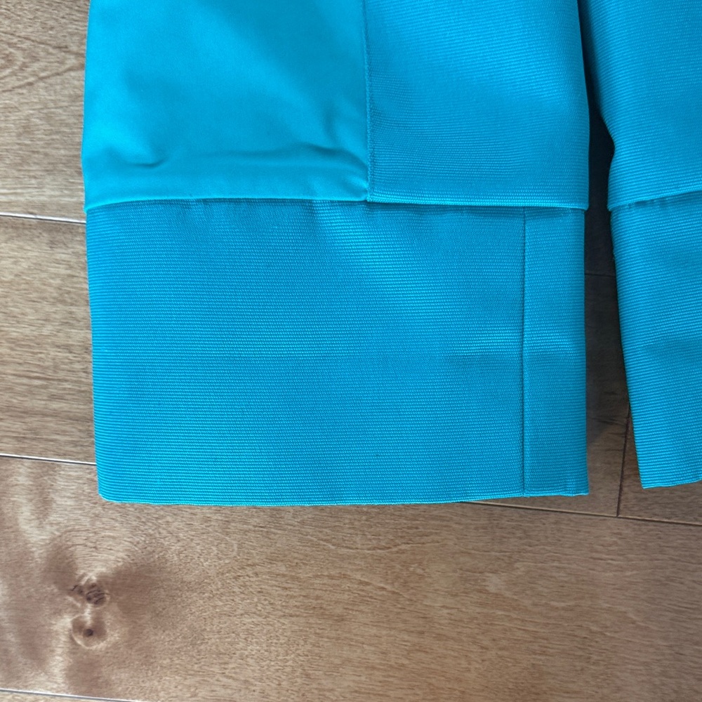Spyder Teal and Pink Kids' Snowsuit/ ski suit with Fur Hood - Picture 3 of 9
